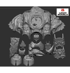 Boob armour kit (includes weapon shields and hooves)