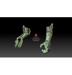 Renegade poseable hands (pair)