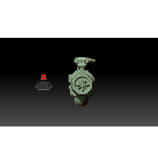 Conflagration Cannon (Right arm)
