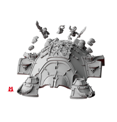 Big knight Skull Blood Armour Kit
