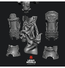 mini knight watcher armour kit flame version