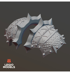 mini knight Alpha armour kit punk version