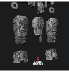 mini khight Fist Armour kit wings version
