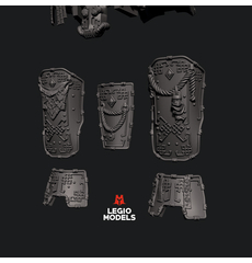 mini knight white nomads armour ornament version