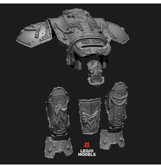 mini knight white nomads armour skin version