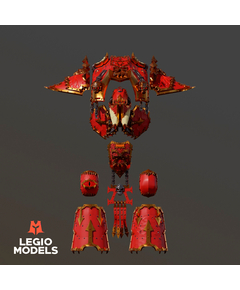 High knight Skull-blood Armour kit eyes version
