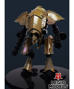 mini knight Gold Armour Kit head version