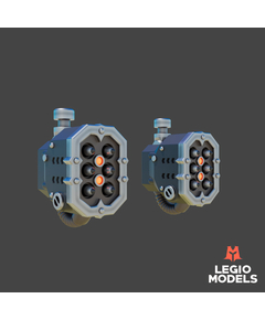 Terrorpulse missile launchers