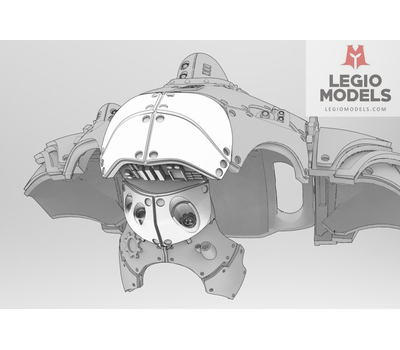 Mechanical head armour plate