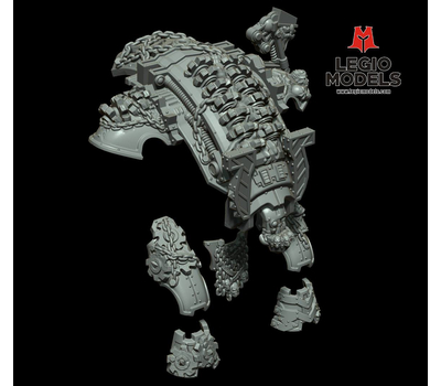 mini knight Skull Blood Armour kit grinder  version