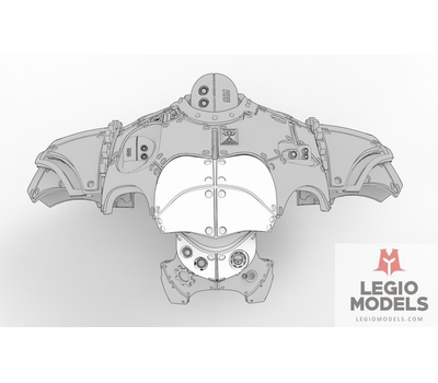 Mechanical head armour plate