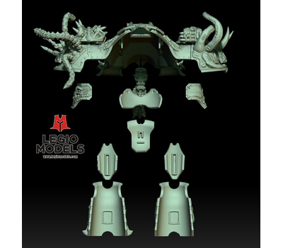 Big knight Warp-changed armor kit