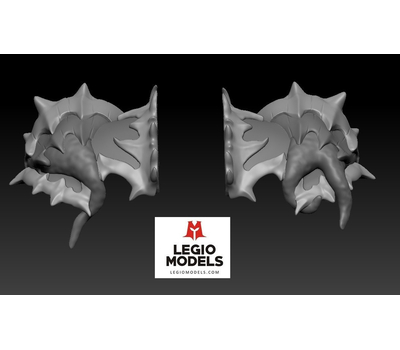 mini knight Boobs Armour kit demonic version