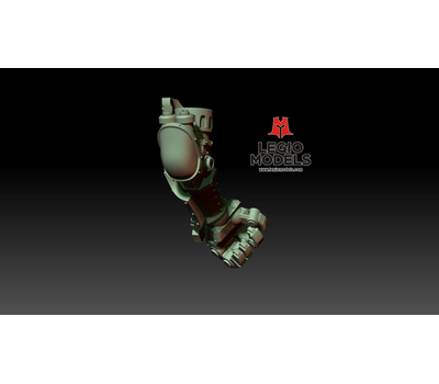 Loyalist poseable hand Left