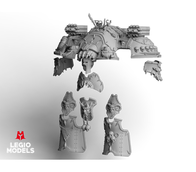 Big knight Skull Blood Armour Kit