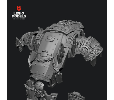 mini knight watcher armour kit flame version