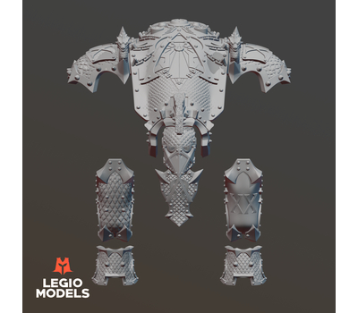 mini knight Alpha armour kit centurion version