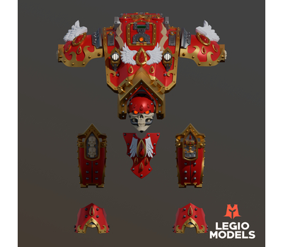 mini khight Sanguinary Armour kit drop version