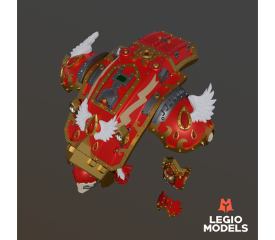 mini khight Sanguinary Armour kit drop version