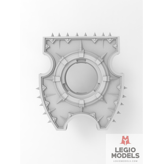 Indivisible avenger gatling cannon weapon shield