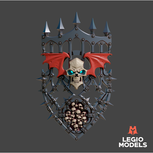 Vampire Skull Shield