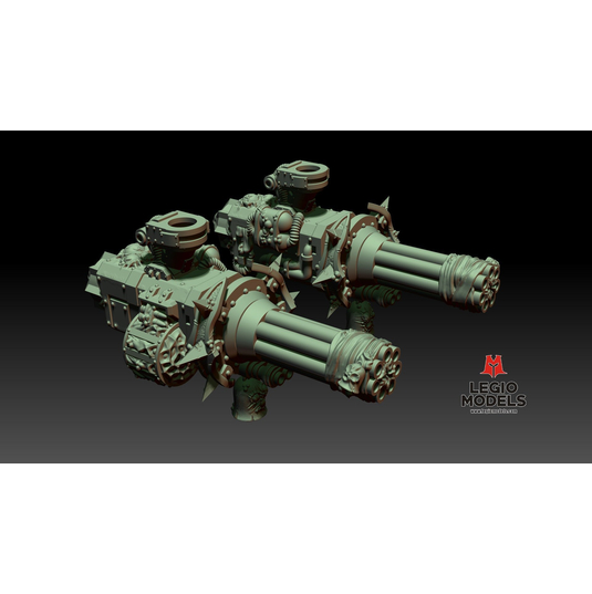 Rotten Gatling cannon (Right arm)