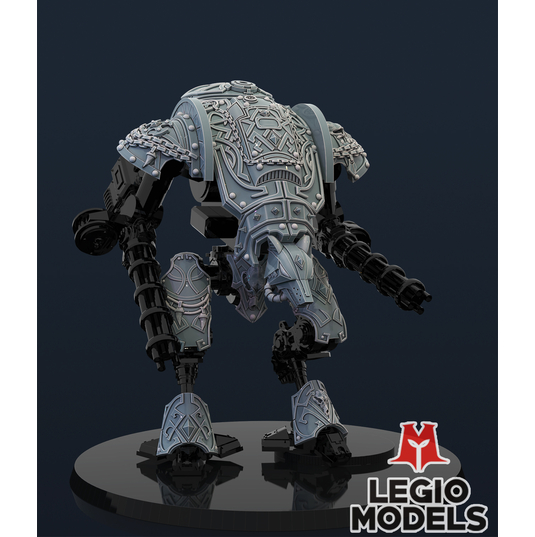 mini knight Wolf Armour kit wolf head Revised version