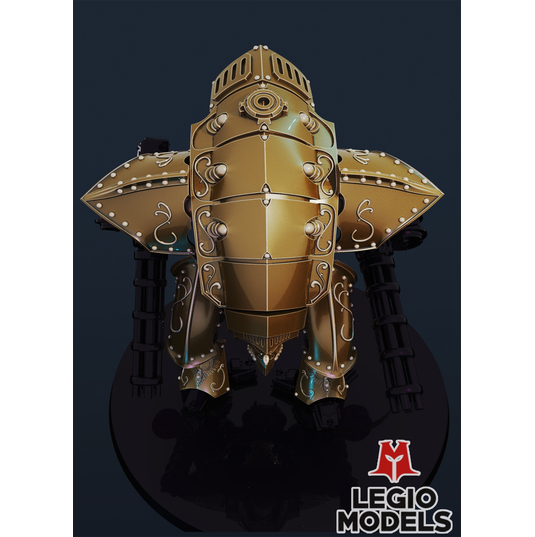 mini knight Gold Armour Kit head version