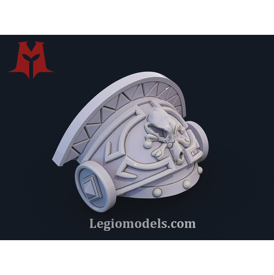 mini knight Wolf Armour kit skull helm Revised version