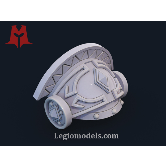 mini knight Wolf Armour kit skull helm Revised version