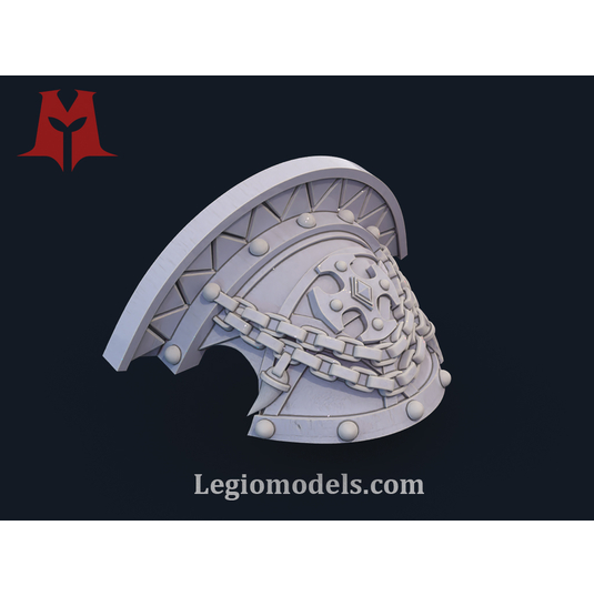 mini knight Wolf Armour kit wolf head Revised version