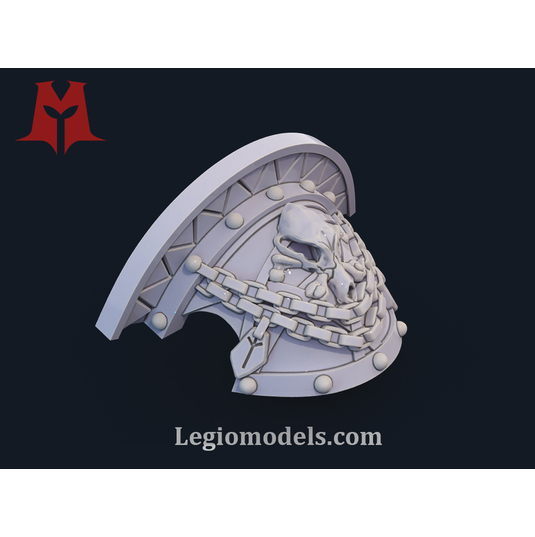 mini knight Wolf Armour kit wolf head Revised version