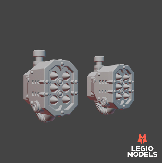 Terrorpulse missile launchers