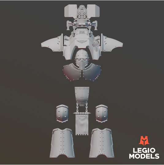 High knight Death squad Armour Kit (Maximus)