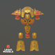 High knight Gold Armour kit eagle version