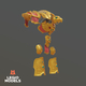 High knight Gold Armour kit eagle version