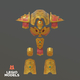 High knight Gold Armour kit base version