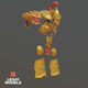 High knight Gold Armour kit  always been version