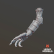 Renegade poseable hands of doom (pair)